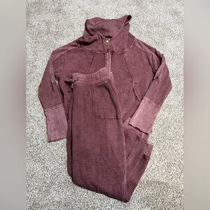 Hard Tail Waffleknit Set